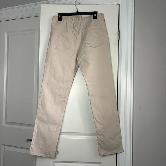 Mens H&M Beige Chino Style Jeans Regular Fit Size 32x32 Business Casual - Picture 3 of 10